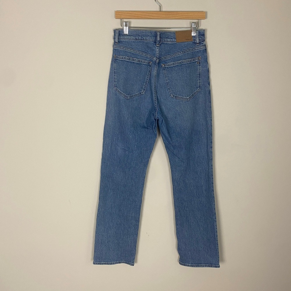 Madewell 90s Straight Jeans Womens 27 High Rise Denim - Picture 2 of 8